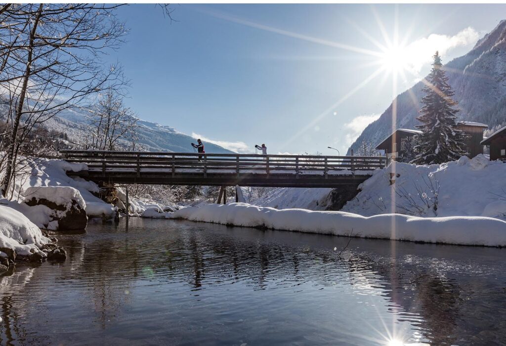 Langlaufen im Winterurlaub in Heiligenblut Chalet Alpin